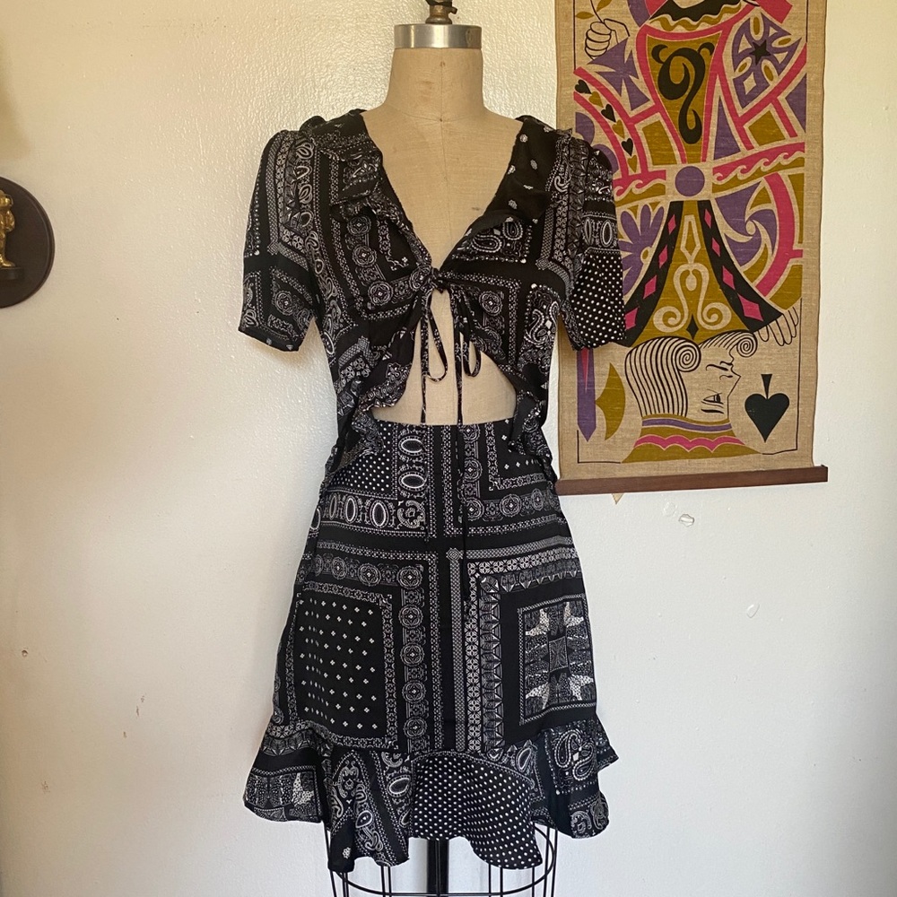 Bandana Dress - NWT - L